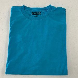 Mens large blue Champs shirt